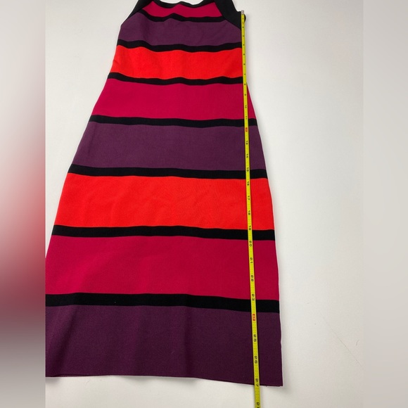 Express Color Block Striped Bodycon Multicolor Dress Size XS - Picture 3 of 11